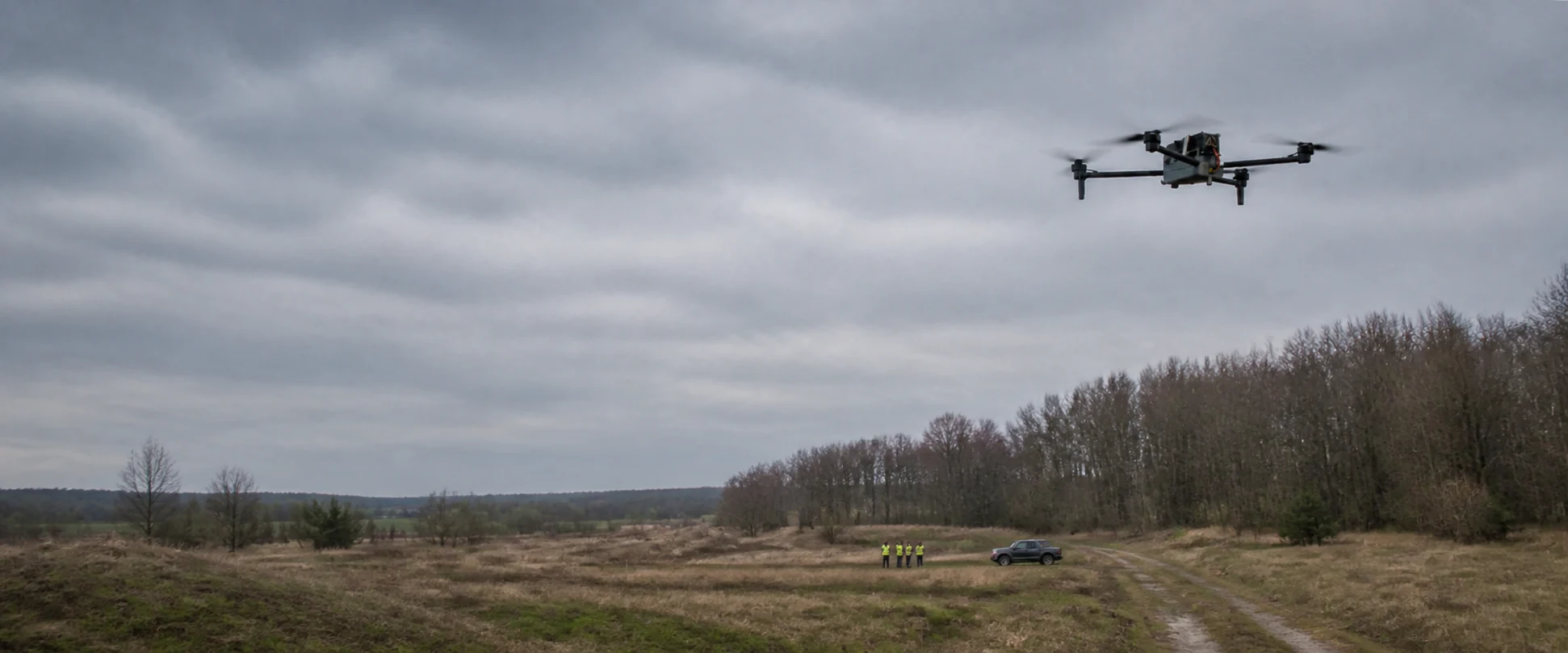 SkyHover during a field rescue exercise — scenario visualisation