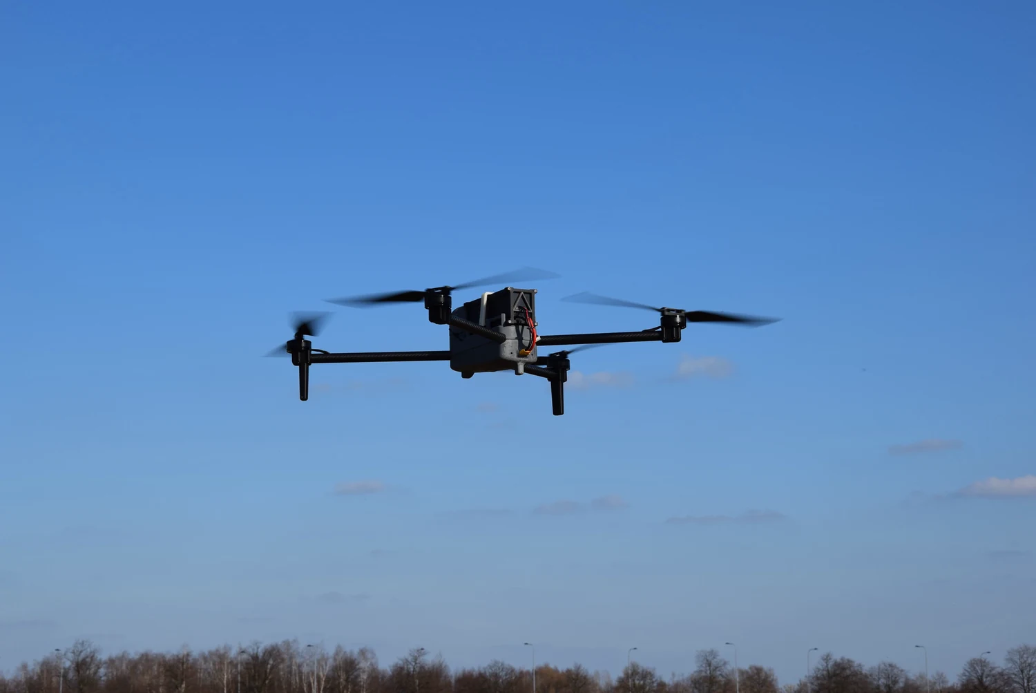 SkyHover during an actual flight test